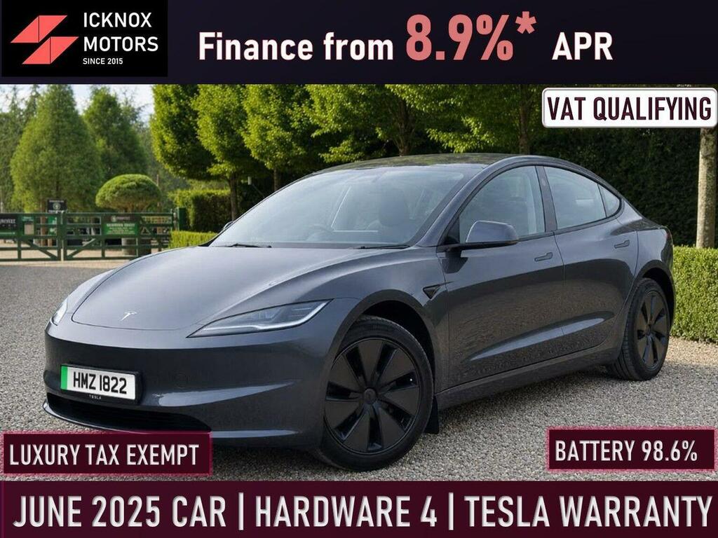 Tesla Model 3 Saloon Long Range Rwd 202525 