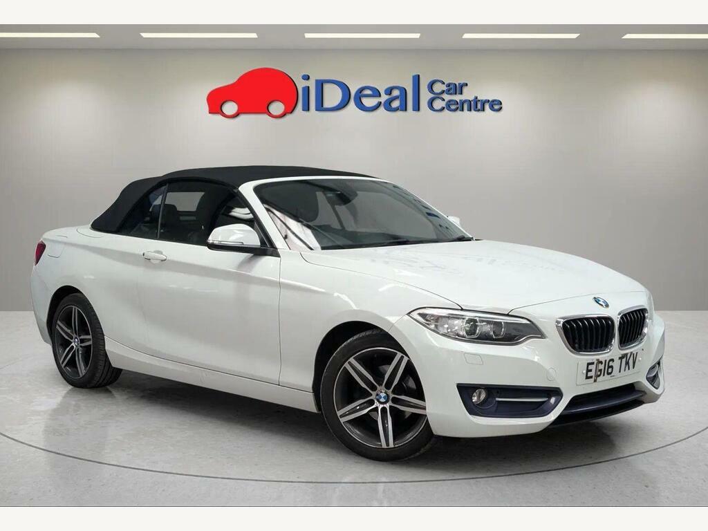 BMW 2 Series 2.0 218D Sport Euro 6 S S White #2
