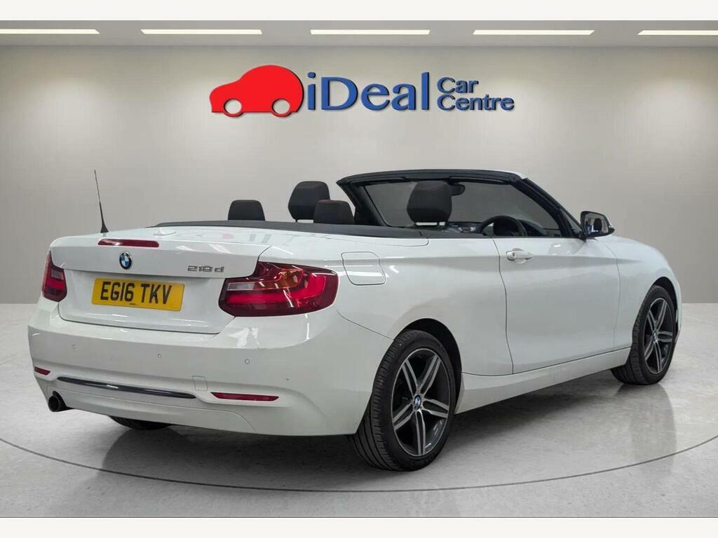 BMW 2 Series 2.0 218D Sport Euro 6 S S White #6