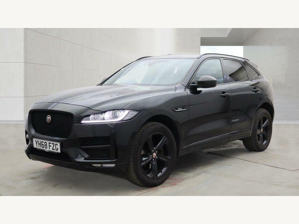Jaguar F-Pace 2.0 D180 R-sport Awd Euro 6 S S Black #4