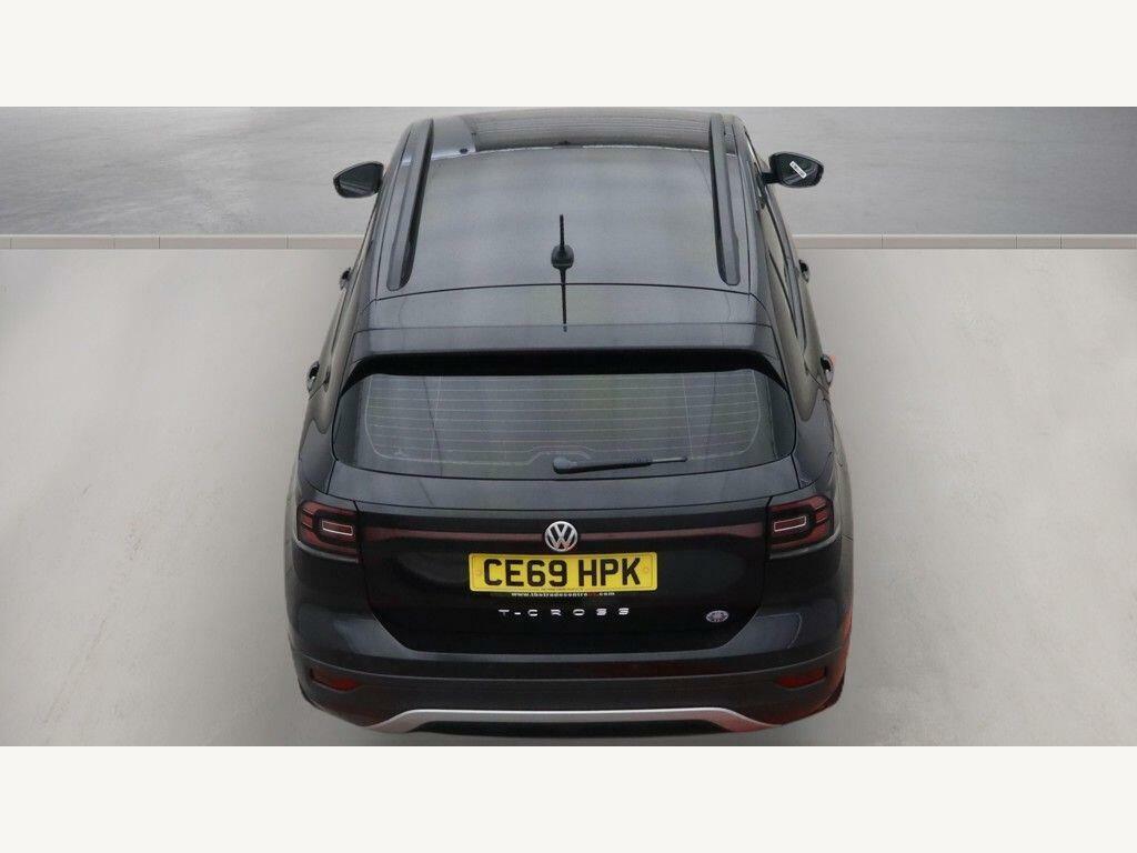 Volkswagen T-Cross Tsi Se Suv White #8