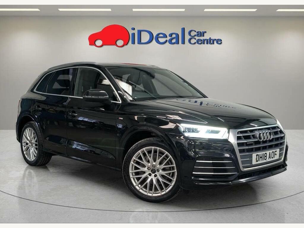 Audi Q5 2.0 Tdi 40 S Line S Tronic Quattro Euro 6 S S DH18AOF Black #3