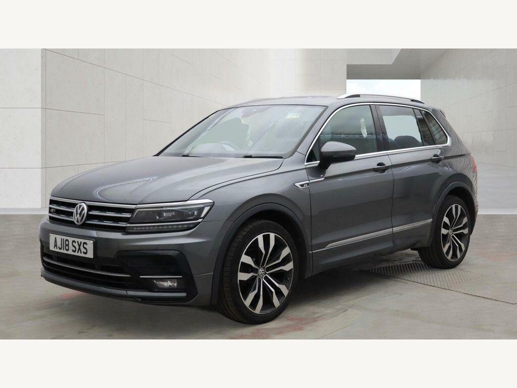Volkswagen Tiguan 2.0 Tdi R-line Euro 6 S S Grey #4