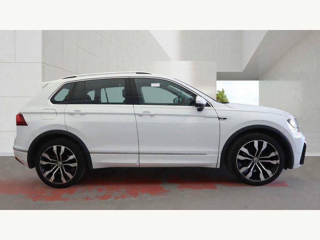 Volkswagen Tiguan 2.0 Tdi R-line Dsg 4Motion Euro 6 S S White #2