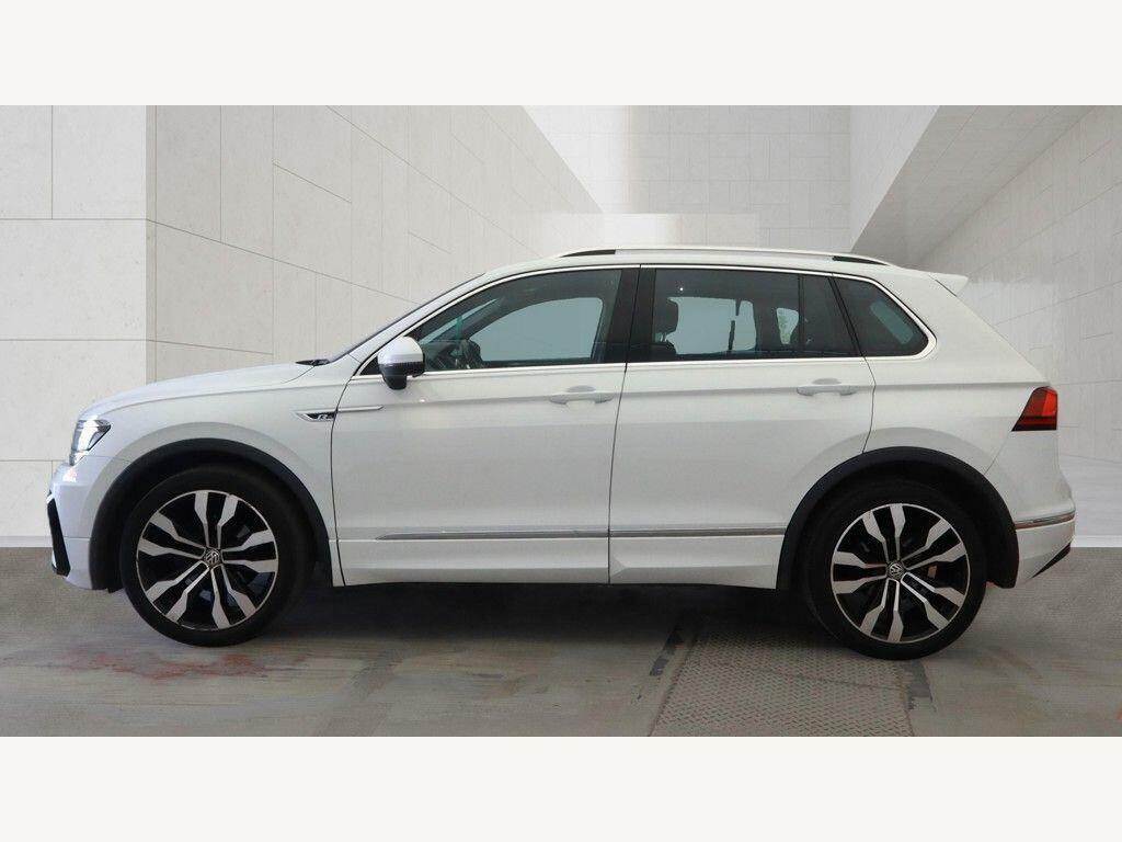 Volkswagen Tiguan 2.0 Tdi R-line Dsg 4Motion Euro 6 S S White #5