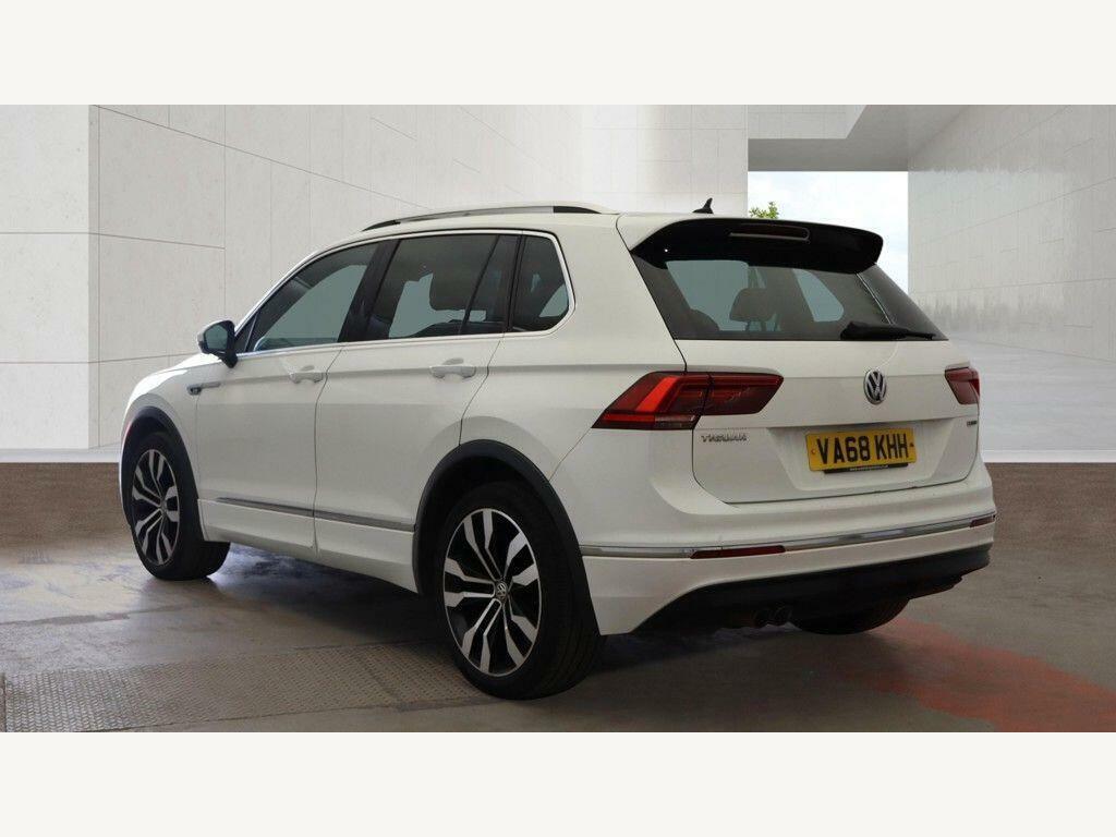 Volkswagen Tiguan 2.0 Tdi R-line Dsg 4Motion Euro 6 S S White #6