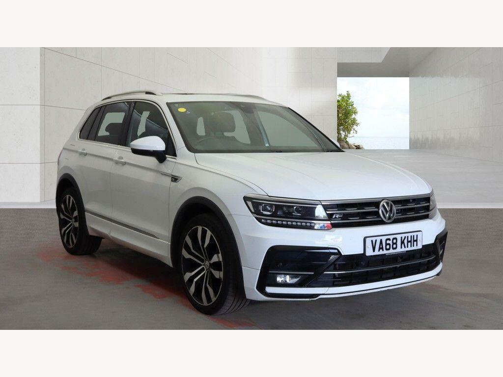 Volkswagen Tiguan 2.0 Tdi R-line Dsg 4Motion Euro 6 S S White