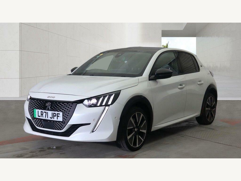 Peugeot e-208 50Kwh Gt Premium White #4