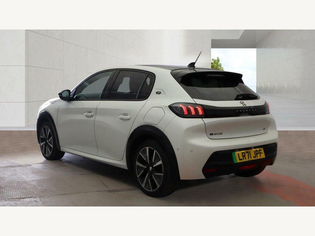 Peugeot e-208 50Kwh Gt Premium White #6