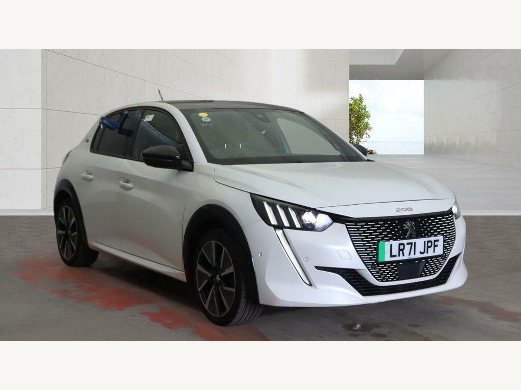 Peugeot e-208 50Kwh Gt Premium White