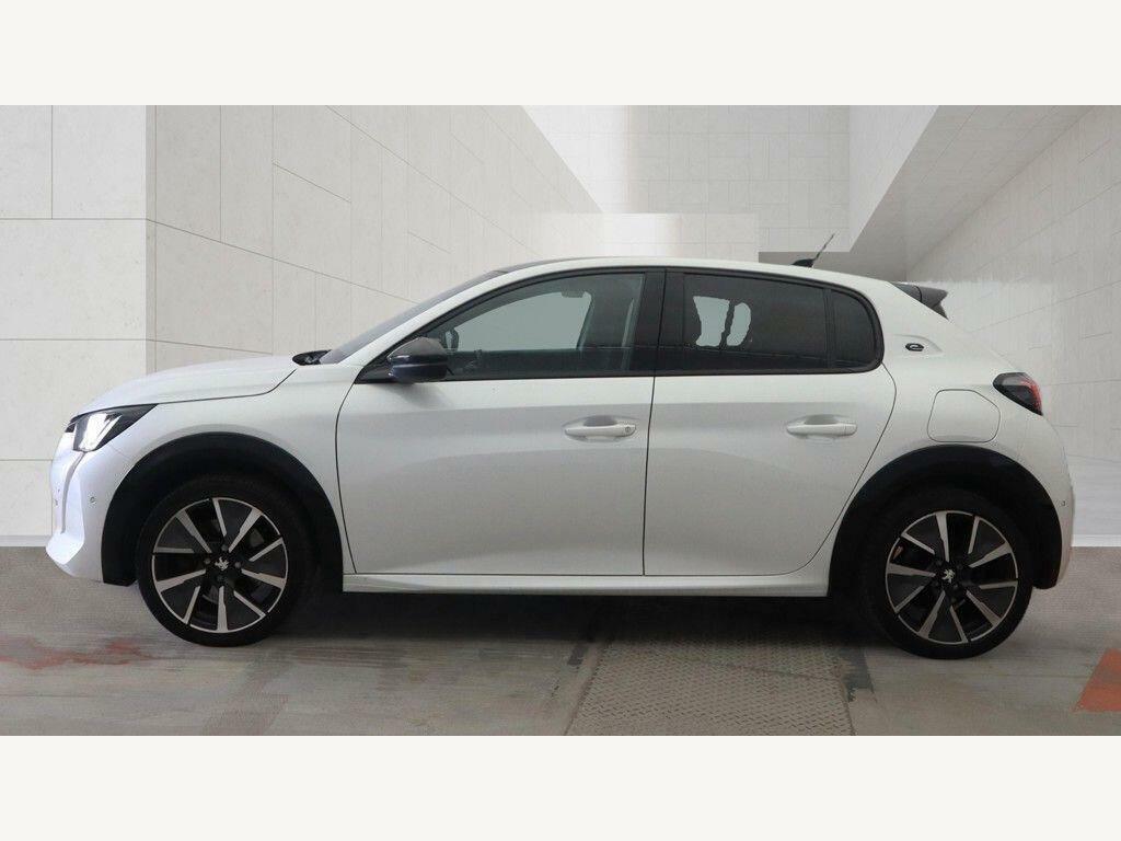 Peugeot e-208 50Kwh Gt Premium White #5