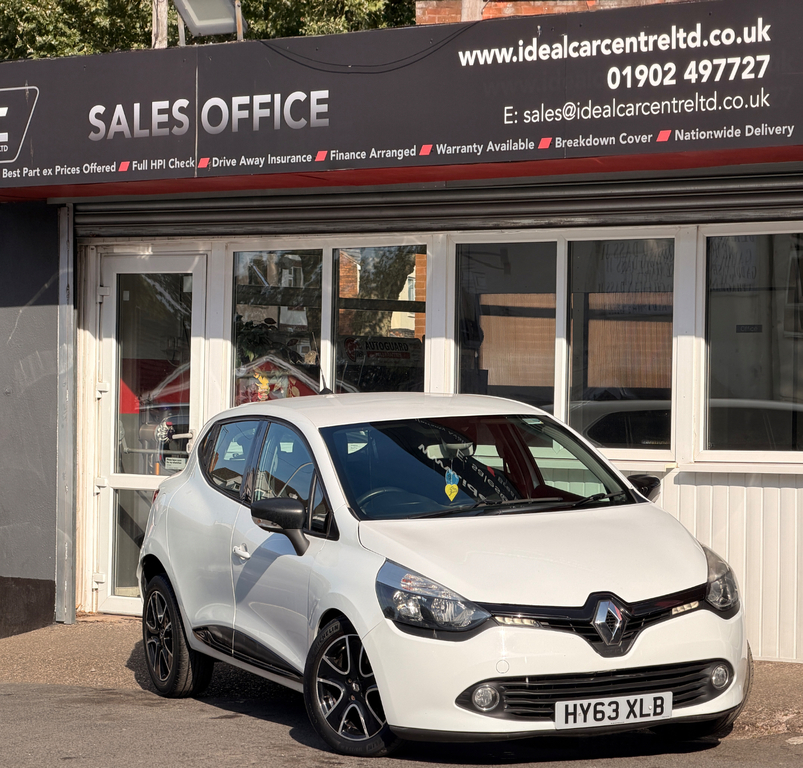 Renault Clio 0.9 Tce Dynamique Medianav Hatchback Ma HY63XLB White #2