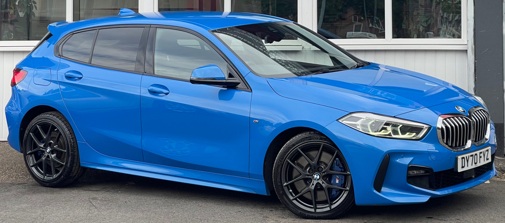 BMW 1 Series 1.5 118I M Sport Hatchback Euro DY70FYZ Blue #2
