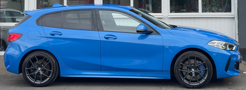 BMW 1 Series 1.5 118I M Sport Hatchback Euro DY70FYZ Blue #3