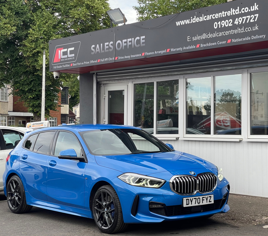 BMW 1 Series 1.5 118I M Sport Hatchback Euro DY70FYZ Blue #4