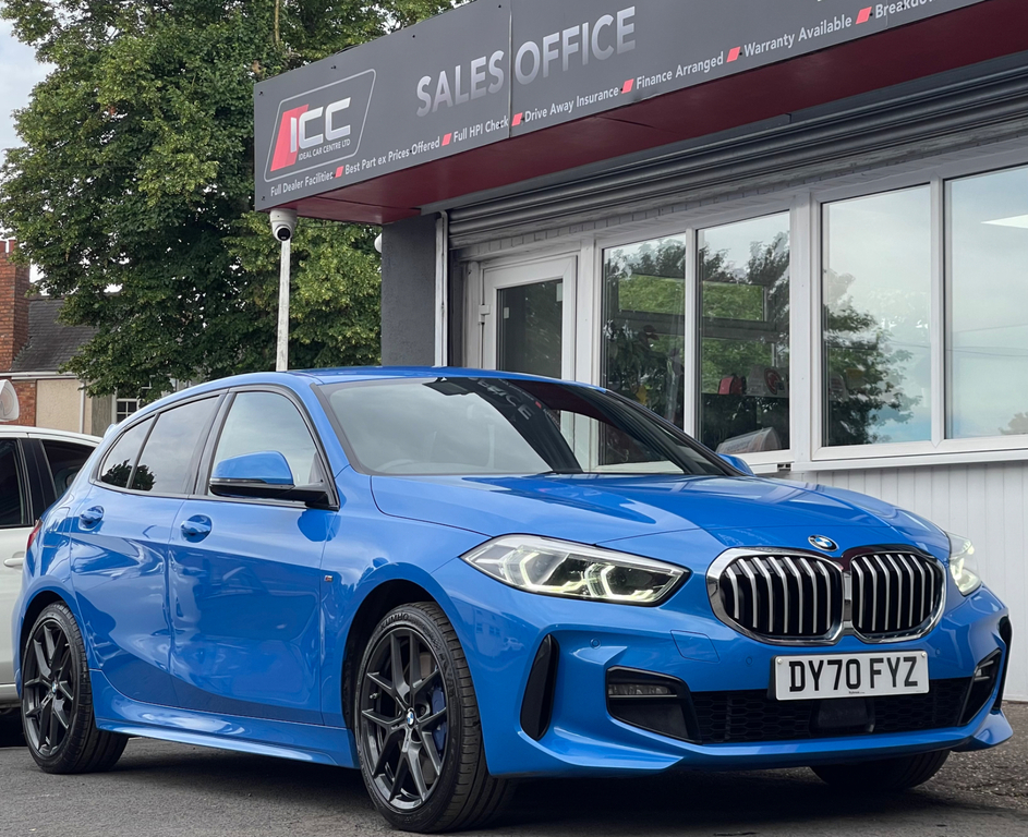 BMW 1 Series 1.5 118I M Sport Hatchback Euro DY70FYZ Blue #5