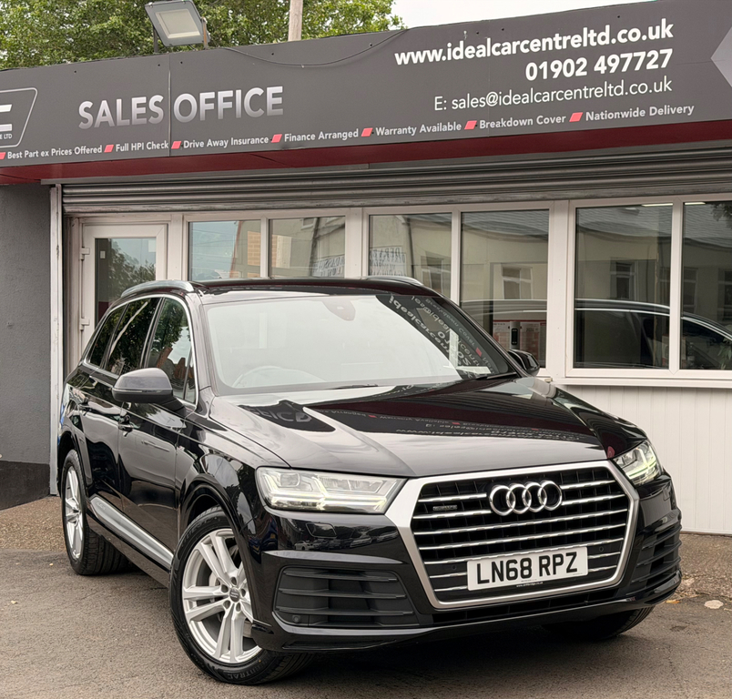 Audi Q7 3.0 Tdi V6 45 S Line Suv Tiptronic Quat LN68RPZ Black #2