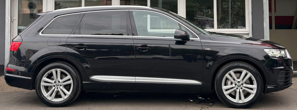Audi Q7 3.0 Tdi V6 45 S Line Suv Tiptronic Quat LN68RPZ Black #4