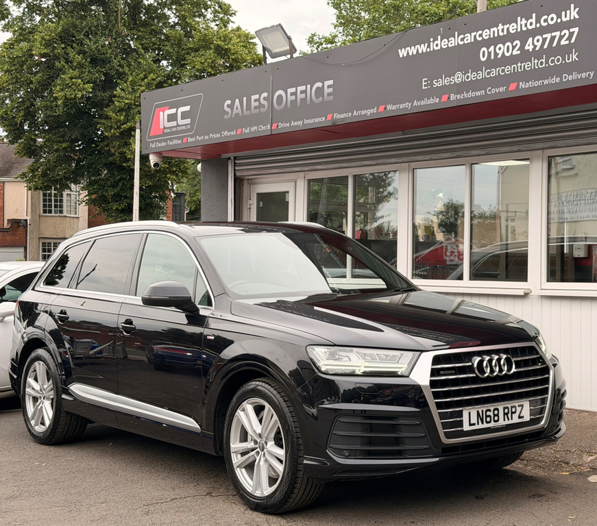 Audi Q7 3.0 Tdi V6 45 S Line Suv Tiptronic Quat LN68RPZ Black #5