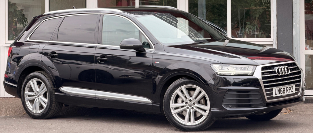 Audi Q7 3.0 Tdi V6 45 S Line Suv Tiptronic Quat LN68RPZ Black #3
