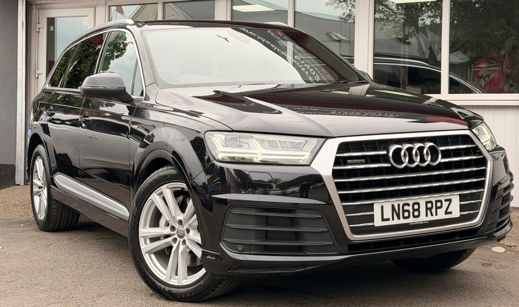 Audi Q7 3.0 Tdi V6 45 S Line Suv Tiptronic Quat Black