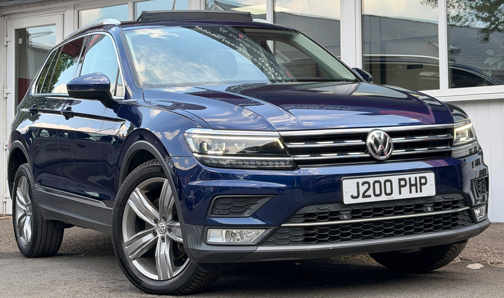 Volkswagen Tiguan 2.0 Tdi Bluemotion Tech Sel Suv Dsg 4Mo J200PHP Blue