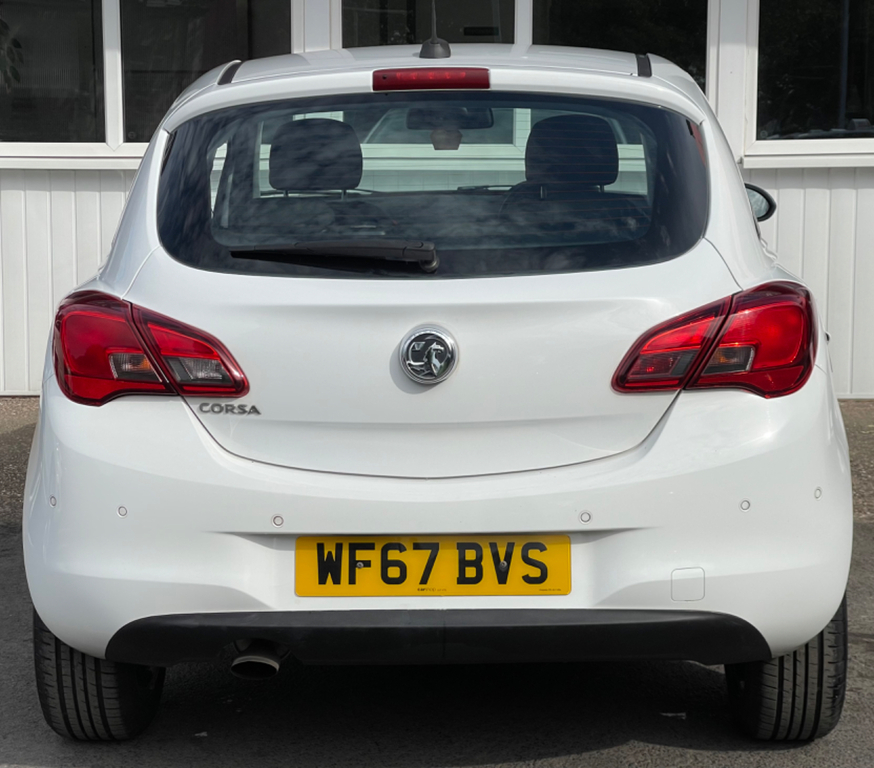 Vauxhall Corsa 1.4I Ecoflex Sri Hatchback Euro WF67BVS White #6