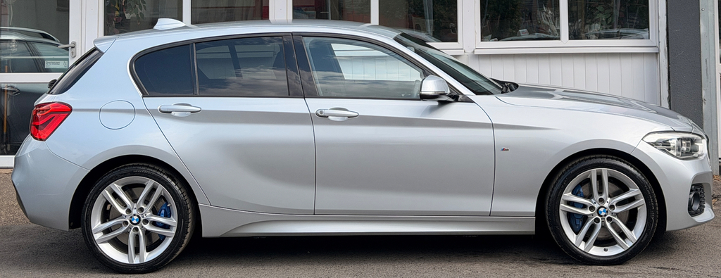 BMW 1 Series 2.0 120D M Sport Hatchback Xdrive HT15UPD Silver #4
