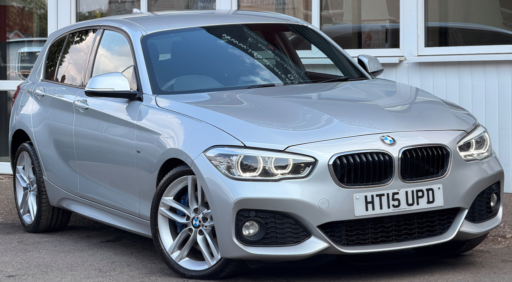 BMW 1 Series 2.0 120D M Sport Hatchback Xdrive HT15UPD Silver