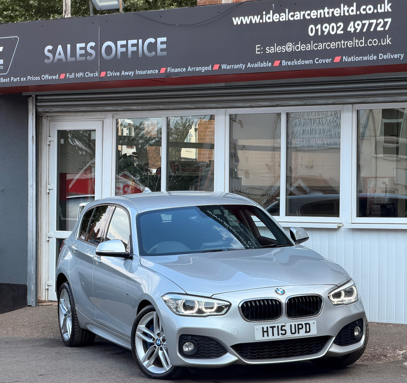 BMW 1 Series 2.0 120D M Sport Hatchback Xdrive HT15UPD Silver #2
