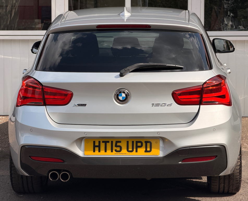 BMW 1 Series 2.0 120D M Sport Hatchback Xdrive HT15UPD Silver #5