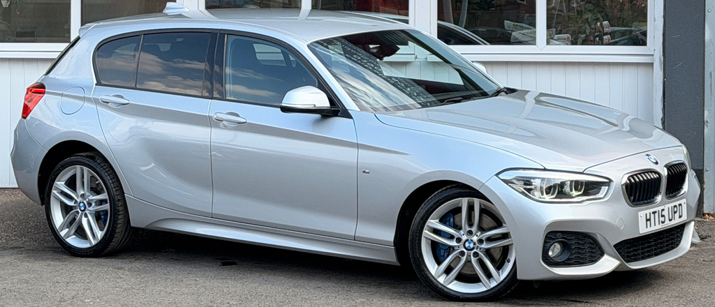 BMW 1 Series 2.0 120D M Sport Hatchback Xdrive HT15UPD Silver #3