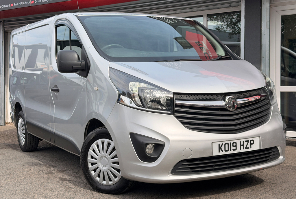 Vauxhall Vivaro 1.6 Cdti 2700 Sportive Panel Van Silver