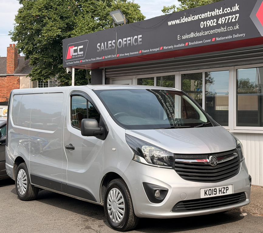 Vauxhall Vivaro 1.6 Cdti 2700 Sportive Panel Van Silver #5