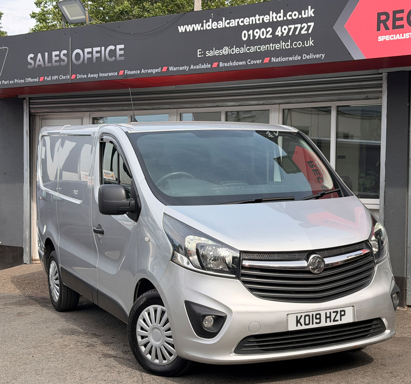 Vauxhall Vivaro 1.6 Cdti 2700 Sportive Panel Van Silver #2