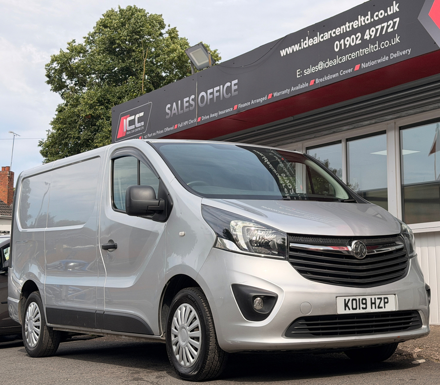 Vauxhall Vivaro 1.6 Cdti 2700 Sportive Panel Van Silver #6