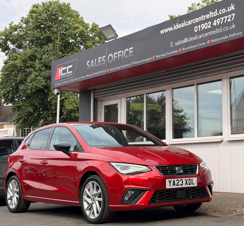 Seat Ibiza 1.0 Tsi Fr Hatchback Dsg Euro 6 Ss YA23XDL Red #6