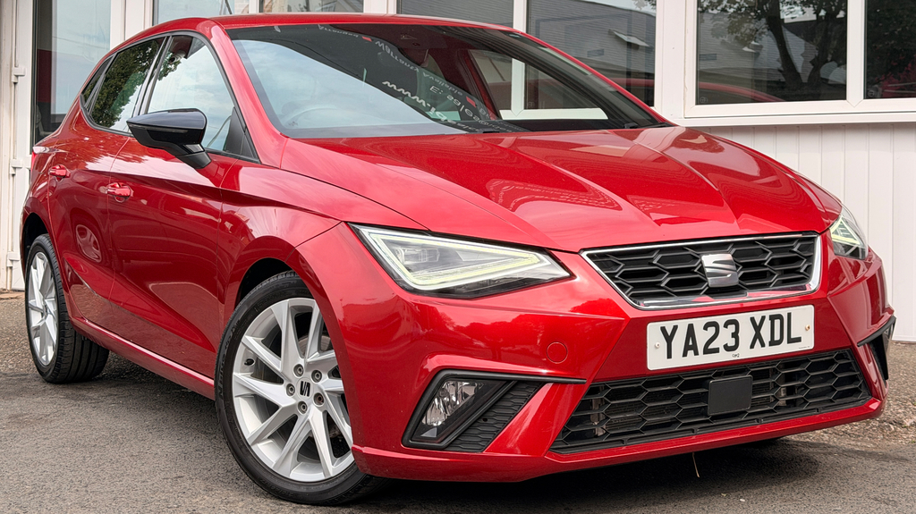 Seat Ibiza 1.0 Tsi Fr Hatchback Dsg Euro 6 Ss Red
