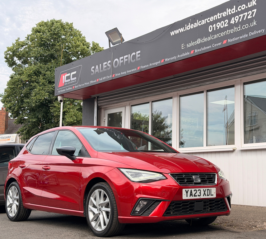 Seat Ibiza 1.0 Tsi Fr Hatchback Dsg Euro 6 Ss YA23XDL Red #5