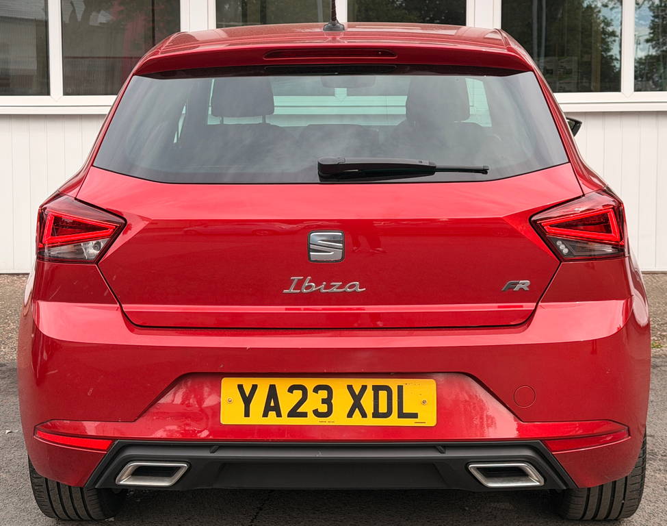 Seat Ibiza 1.0 Tsi Fr Hatchback Dsg Euro 6 Ss YA23XDL Red #4