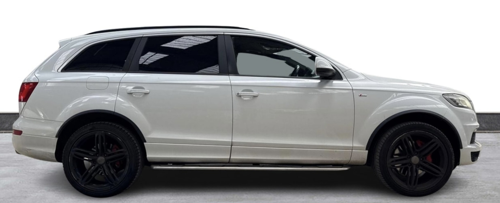 Audi Q7 Q7 S Line Tdi Quattro White #2