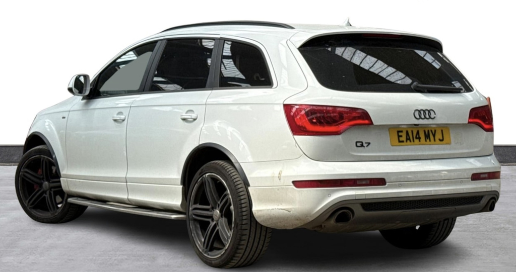 Audi Q7 Q7 S Line Tdi Quattro White #3