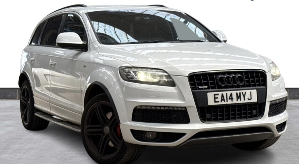 Audi Q7 Q7 S Line Tdi Quattro White #1