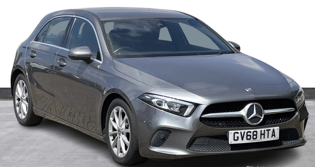 Mercedes-Benz A Class 1.5 Sport Executive Hatchback 7G-dct GV68HTA Grey