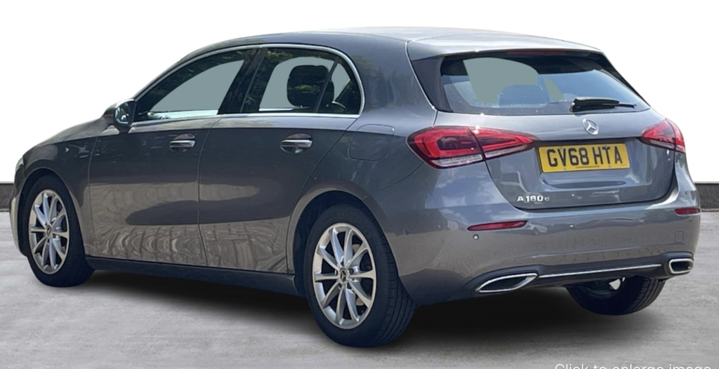 Mercedes-Benz A Class 1.5 Sport Executive Hatchback 7G-dct GV68HTA Grey #3