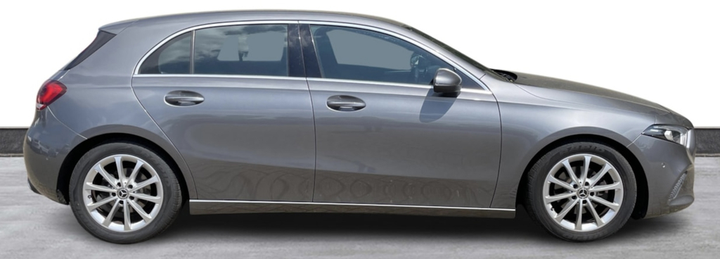 Mercedes-Benz A Class 1.5 Sport Executive Hatchback 7G-dct GV68HTA Grey #2