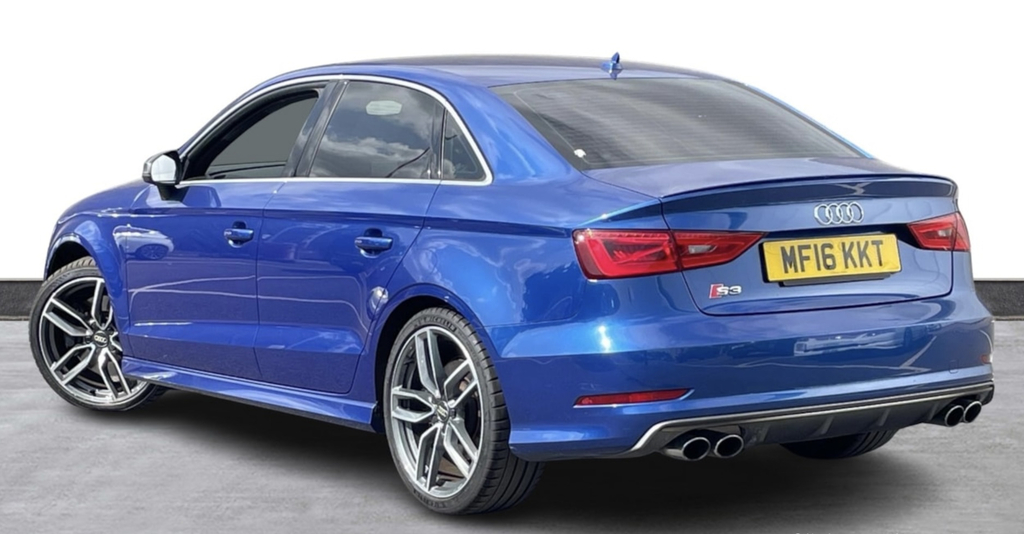Audi S3 Saloon Blue #3
