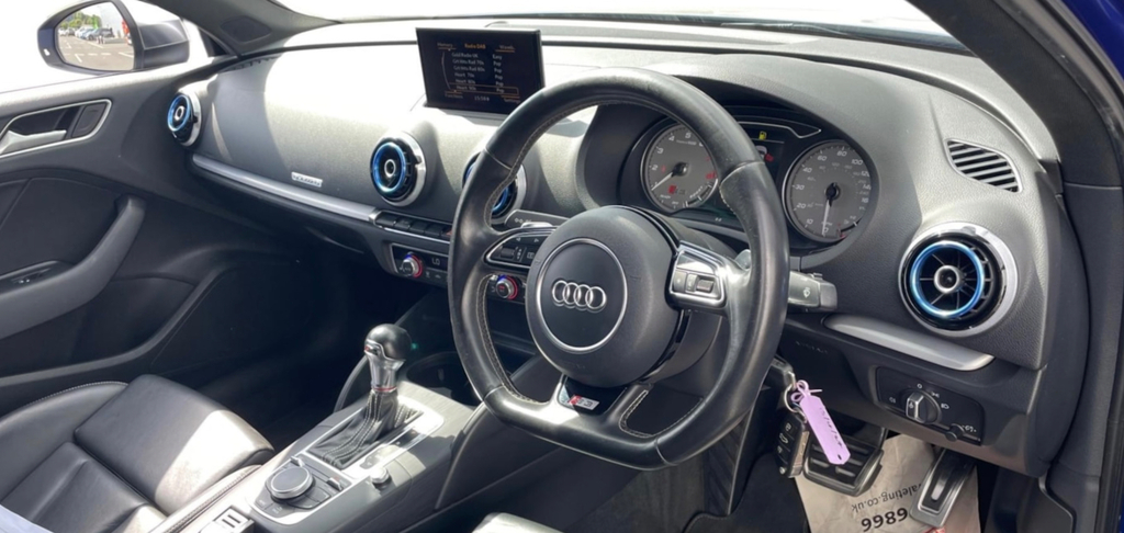 Audi S3 Saloon Blue #6