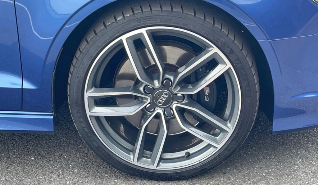 Audi S3 Saloon Blue #4