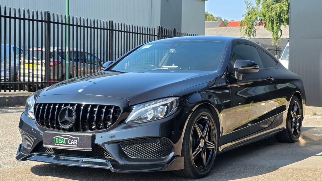 Mercedes-Benz C Class 2.1 C220d Amg Line G-tronic Euro 6 Ss KP66BOJ Black